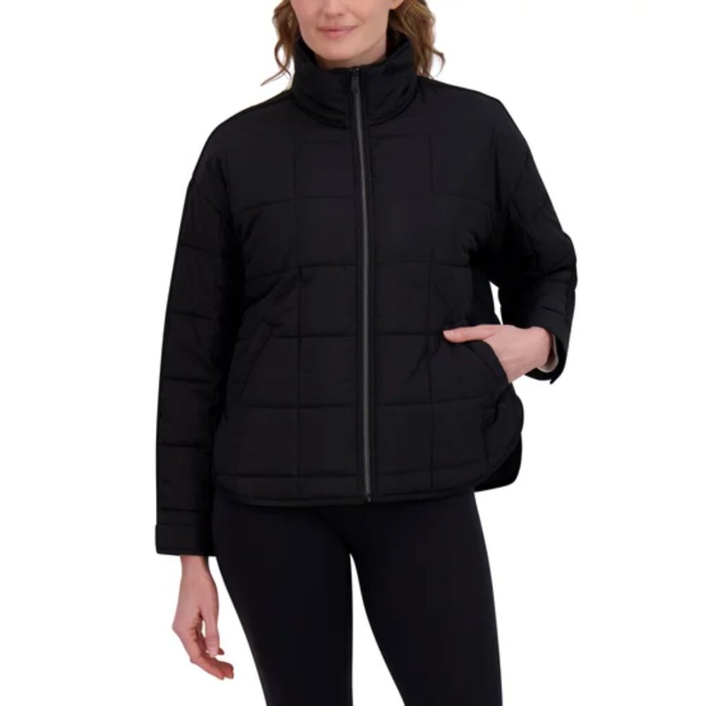 Roxy Women's Quilted Jacket, Brown - Picture 4 of 11